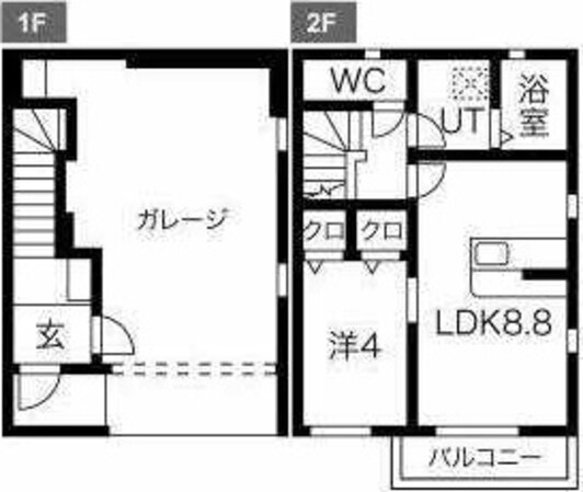 Ｌｉｂｅｒｔａ　Ａ棟の物件間取画像